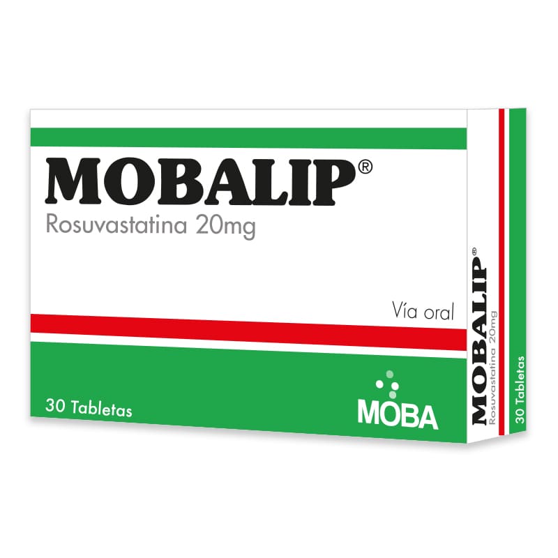 MOBALIP 20MG 30 TABLETA (Rosuvastatina 20mg)

